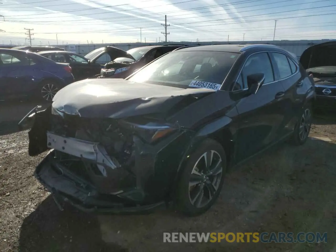 1 Photograph of a damaged car JTHP9JBH1P2068012 LEXUS UX 250H PR 2023
