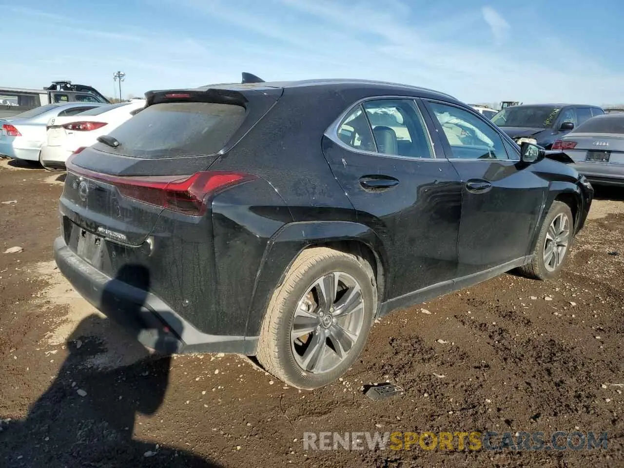 3 Photograph of a damaged car JTHP9JBH1P2068012 LEXUS UX 250H PR 2023