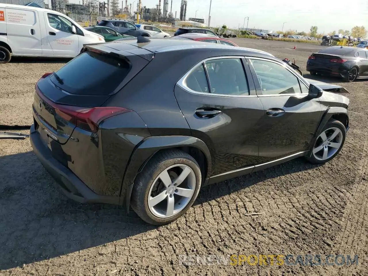 3 Photograph of a damaged car JTHP9JBH3P2063426 LEXUS UX 250H PR 2023