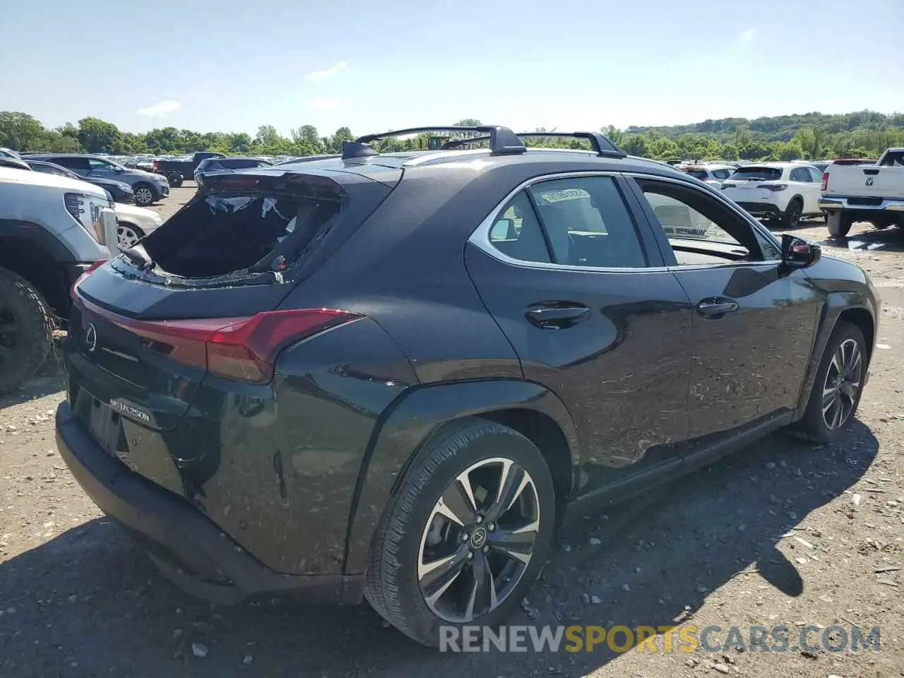 3 Photograph of a damaged car JTHP9JBH4P2070322 LEXUS UX 250H PR 2023