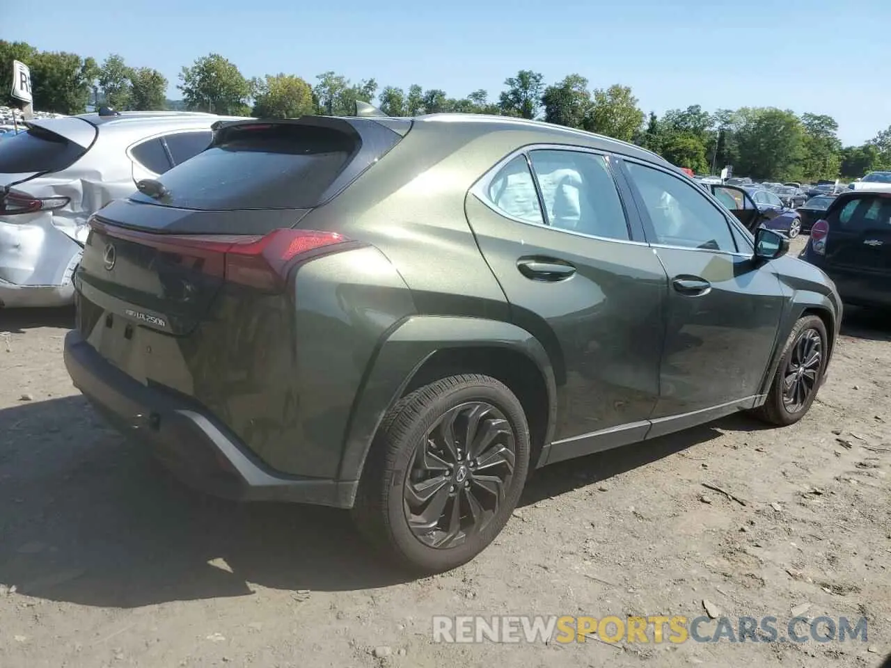 3 Photograph of a damaged car JTHP9JBH6P2065249 LEXUS UX 250H PR 2023