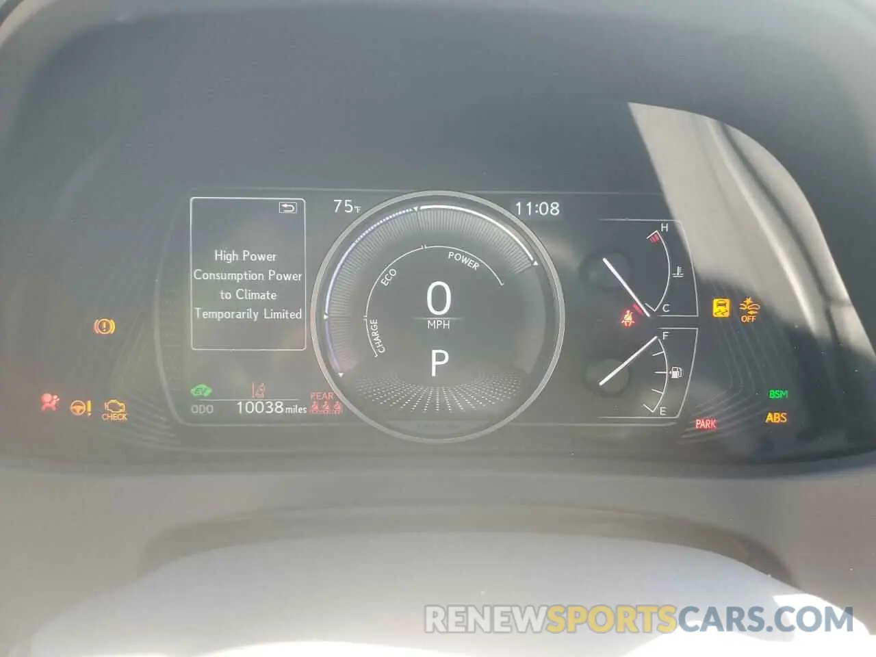 9 Photograph of a damaged car JTHP9JBH6P2065249 LEXUS UX 250H PR 2023