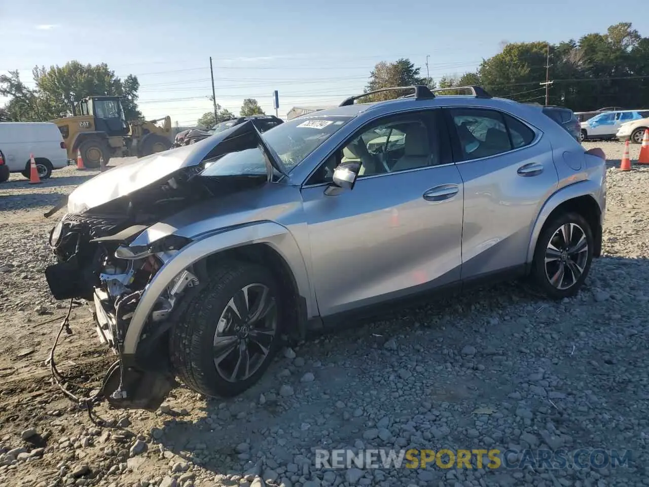 1 Photograph of a damaged car JTHP9JBH6P2068037 LEXUS UX 250H PR 2023
