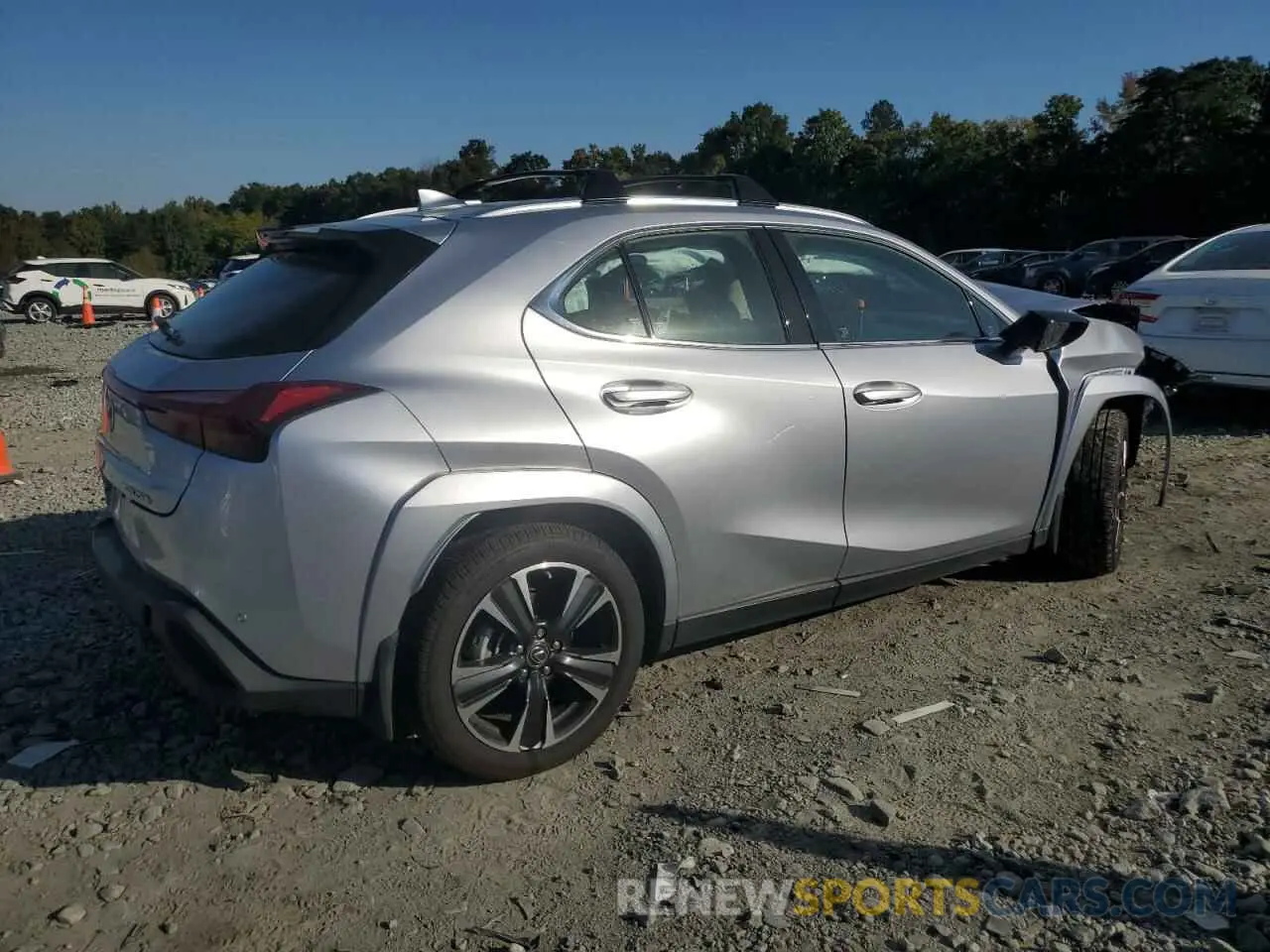 3 Photograph of a damaged car JTHP9JBH6P2068037 LEXUS UX 250H PR 2023