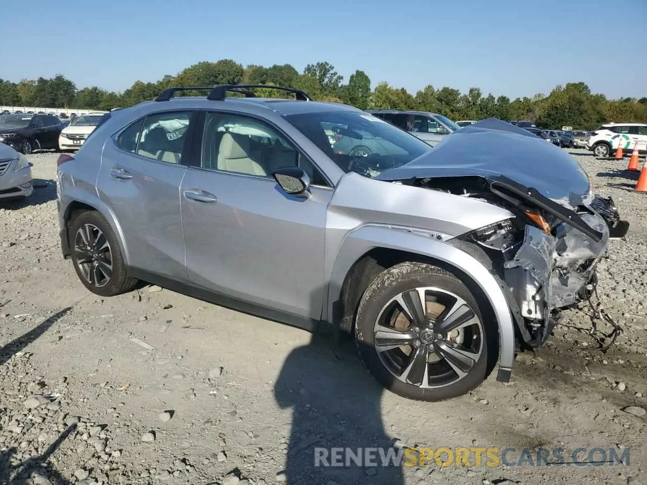 4 Photograph of a damaged car JTHP9JBH6P2068037 LEXUS UX 250H PR 2023