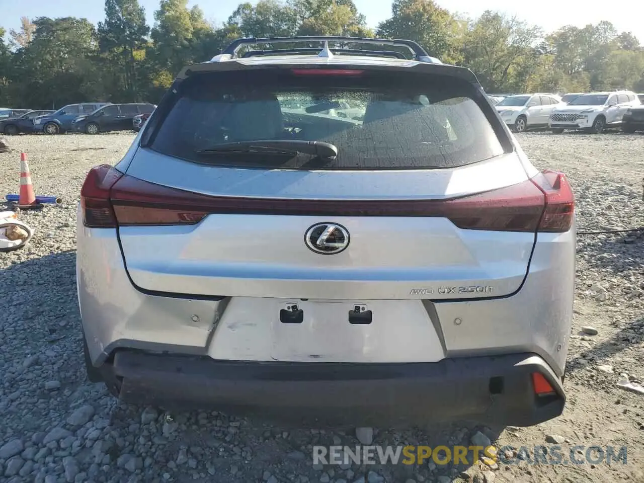 6 Photograph of a damaged car JTHP9JBH6P2068037 LEXUS UX 250H PR 2023