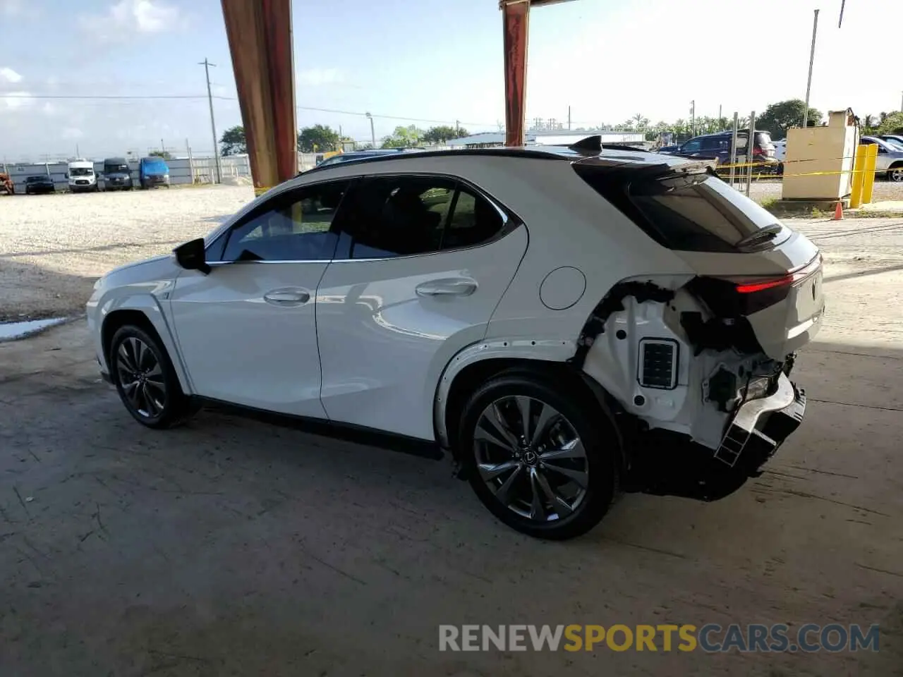 2 Photograph of a damaged car JTHR6JBH2P2150820 LEXUS UX 250H PR 2023