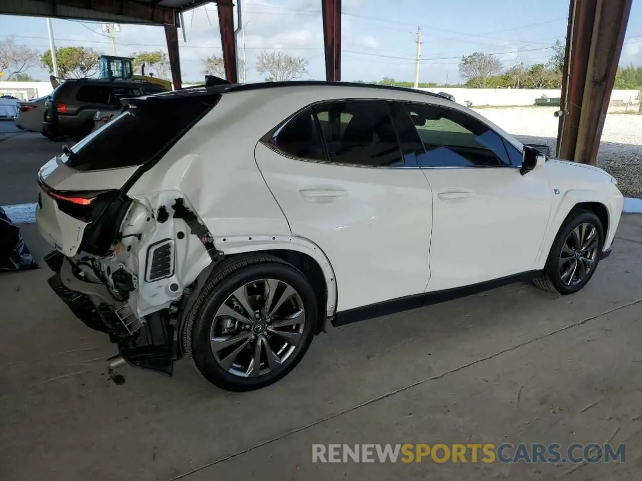 3 Photograph of a damaged car JTHR6JBH2P2150820 LEXUS UX 250H PR 2023