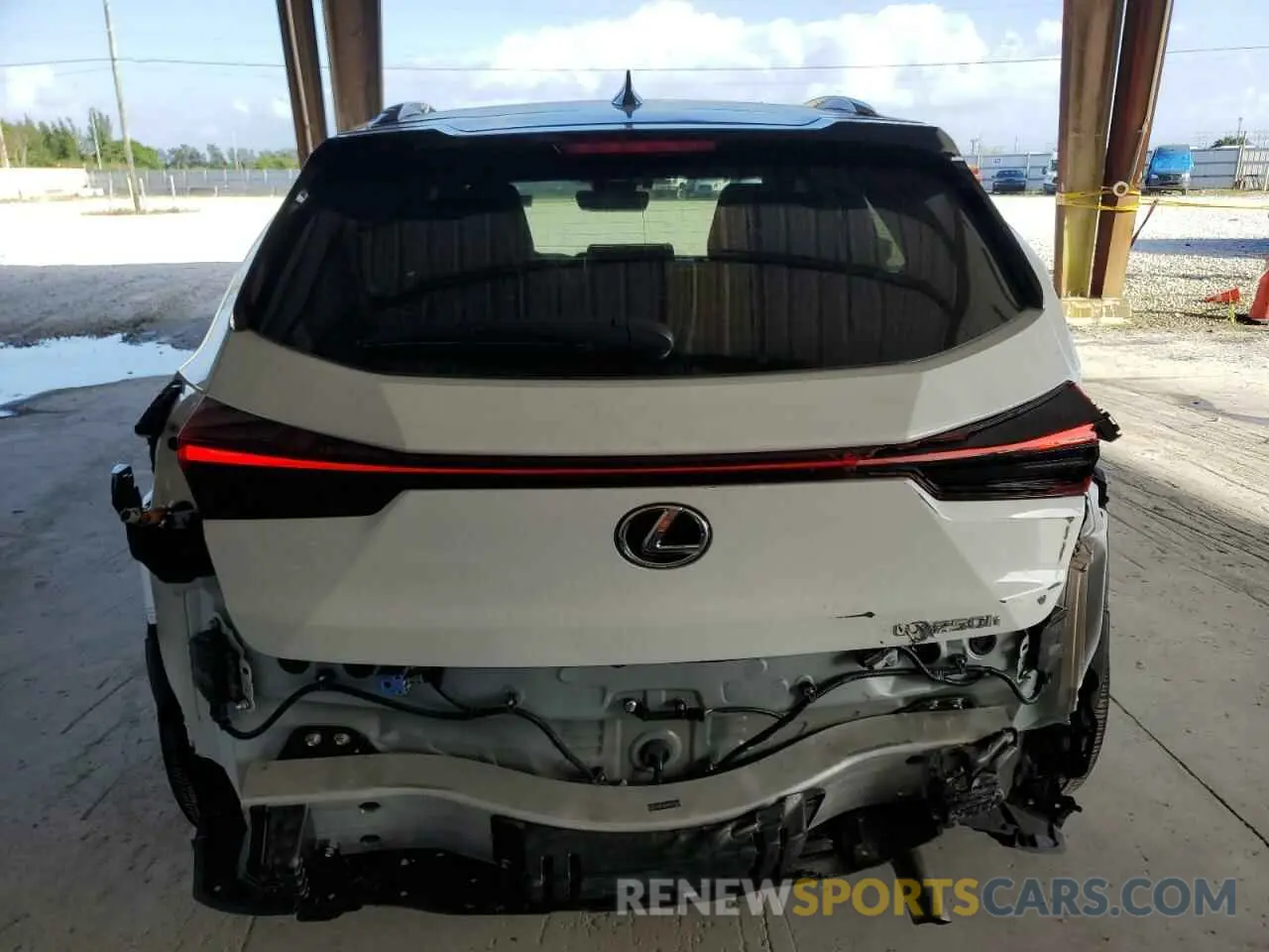 6 Photograph of a damaged car JTHR6JBH2P2150820 LEXUS UX 250H PR 2023