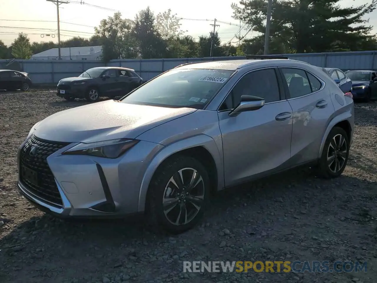 1 Photograph of a damaged car JTHP9JBH3R2074235 LEXUS UX 250H PR 2024