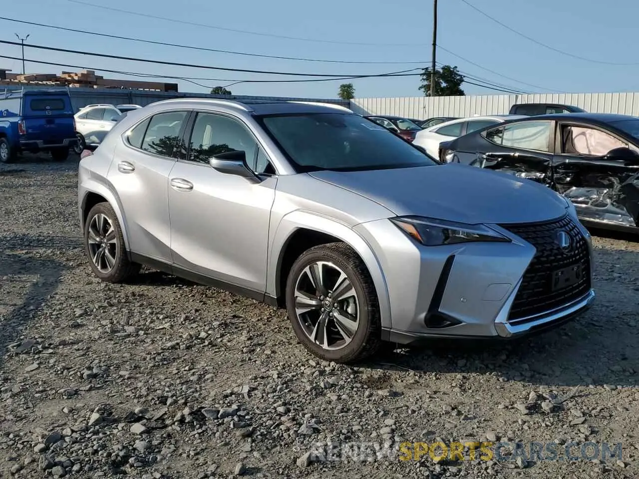 4 Photograph of a damaged car JTHP9JBH3R2074235 LEXUS UX 250H PR 2024