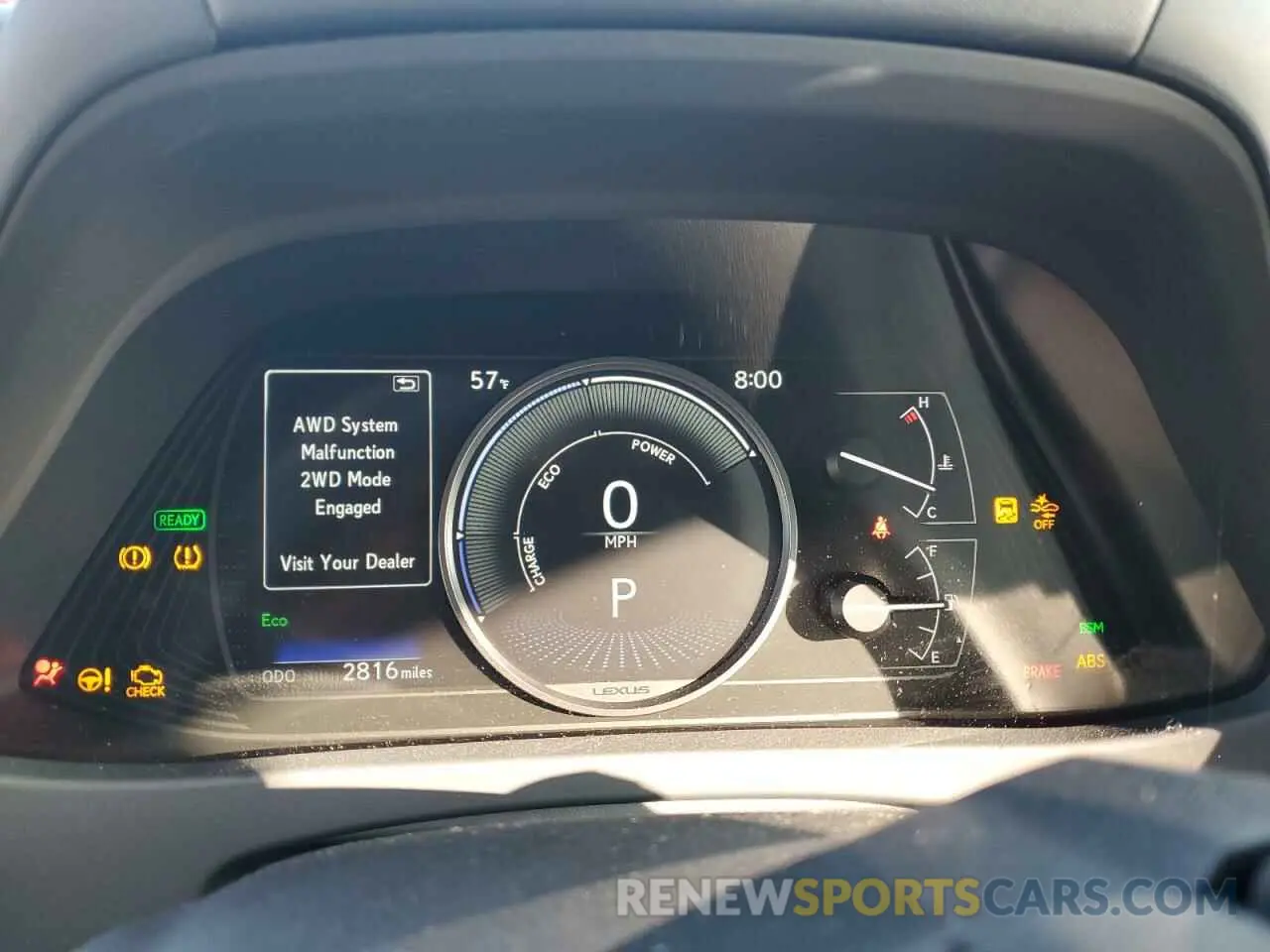 9 Photograph of a damaged car JTHP9JBH3R2074235 LEXUS UX 250H PR 2024