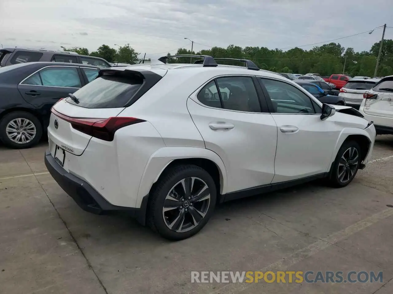 3 Photograph of a damaged car JTHP9JBH4R2071876 LEXUS UX 250H PR 2024