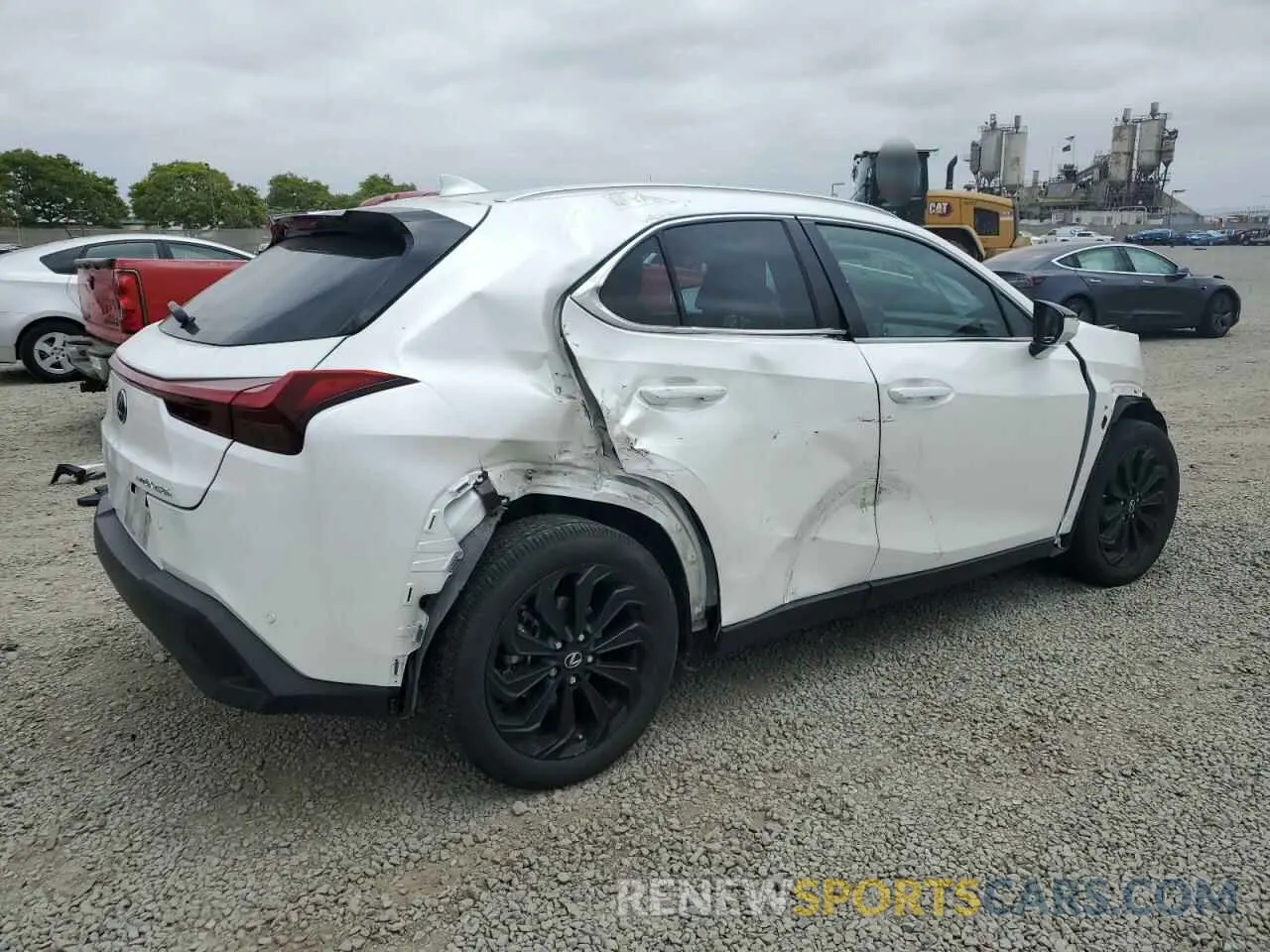 3 Photograph of a damaged car JTHP9JBH5R2076214 LEXUS UX 250H PR 2024