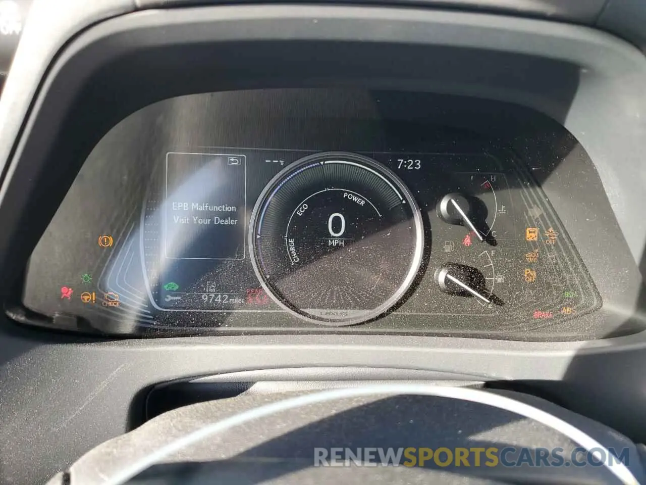 9 Photograph of a damaged car JTHP9JBH6R2077520 LEXUS UX 250H PR 2024