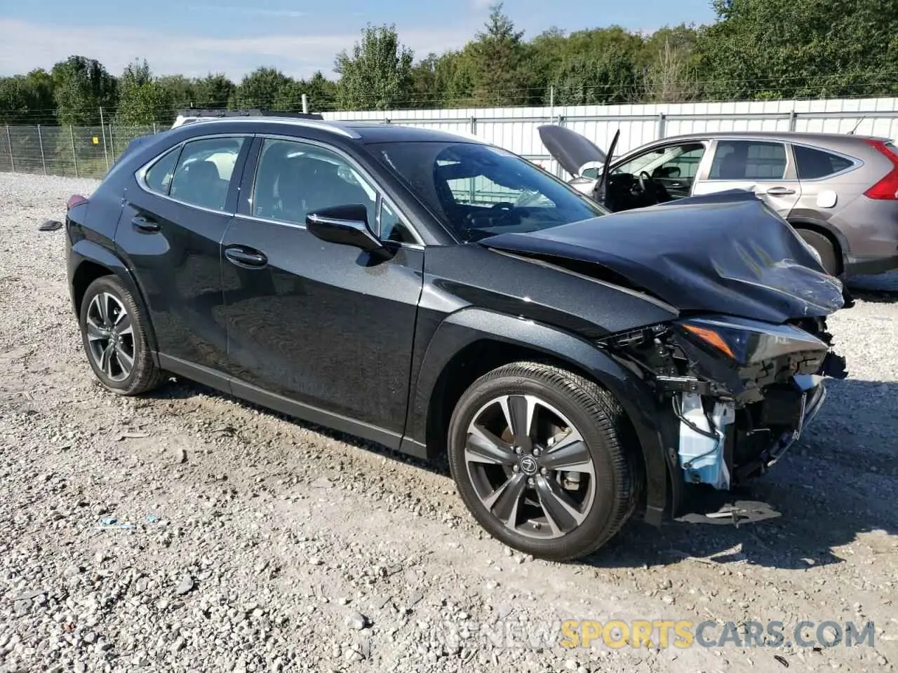 4 Photograph of a damaged car JTHP9JBHXR2078332 LEXUS UX 250H PR 2024