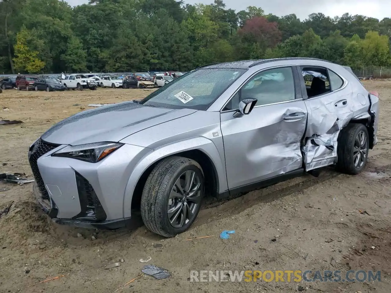 1 Photograph of a damaged car JTHR9JBH4R2078223 LEXUS UX 250H PR 2024