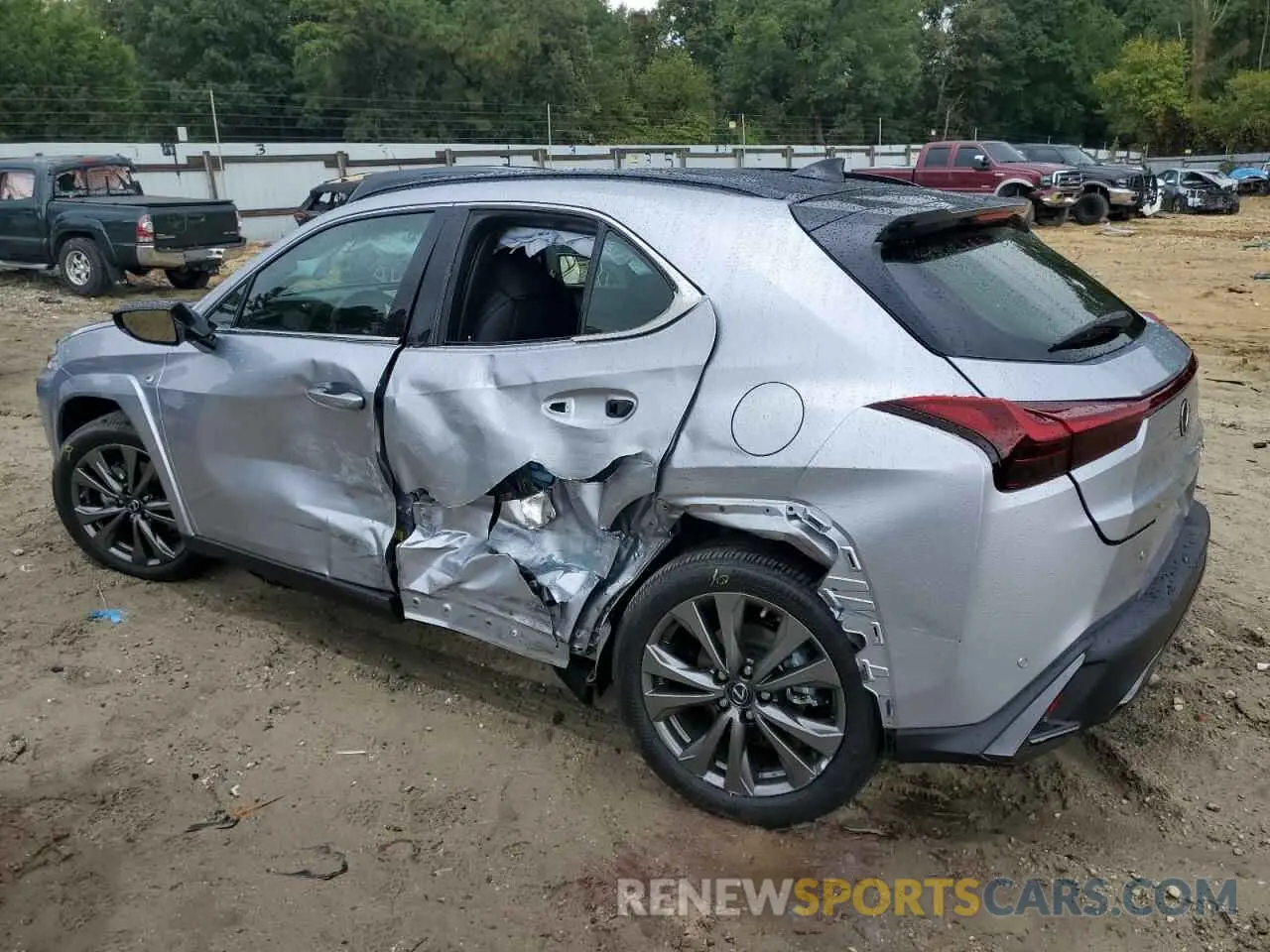 2 Photograph of a damaged car JTHR9JBH4R2078223 LEXUS UX 250H PR 2024