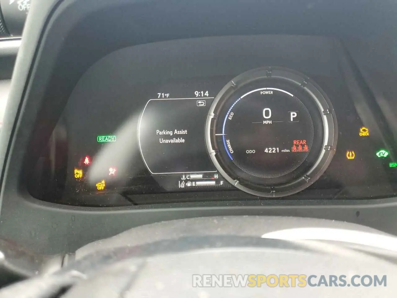 9 Photograph of a damaged car JTHR9JBH4R2078223 LEXUS UX 250H PR 2024