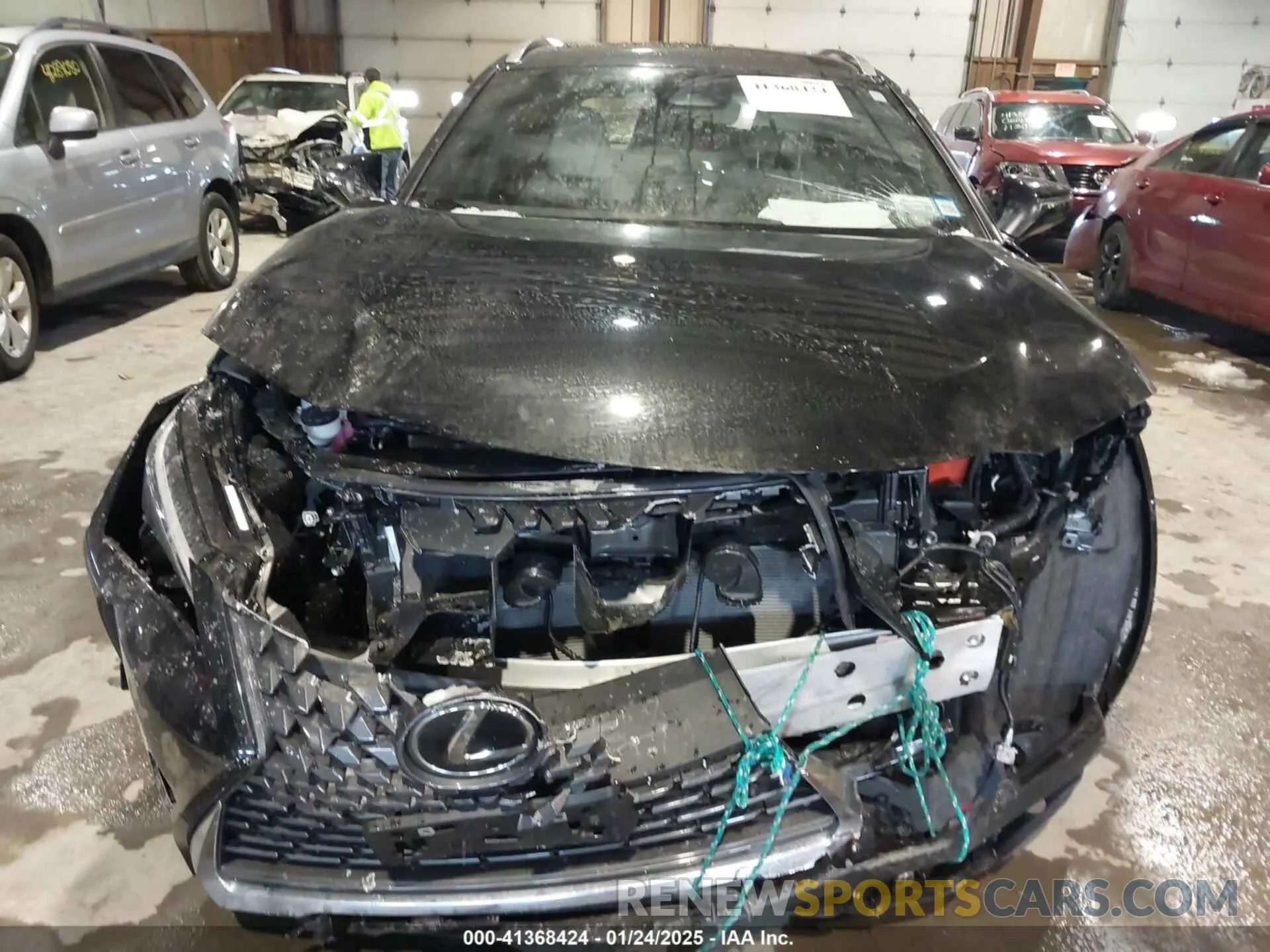 17 Photograph of a damaged car JTHUCJDH8S2003698 LEXUS UX 300H 2025