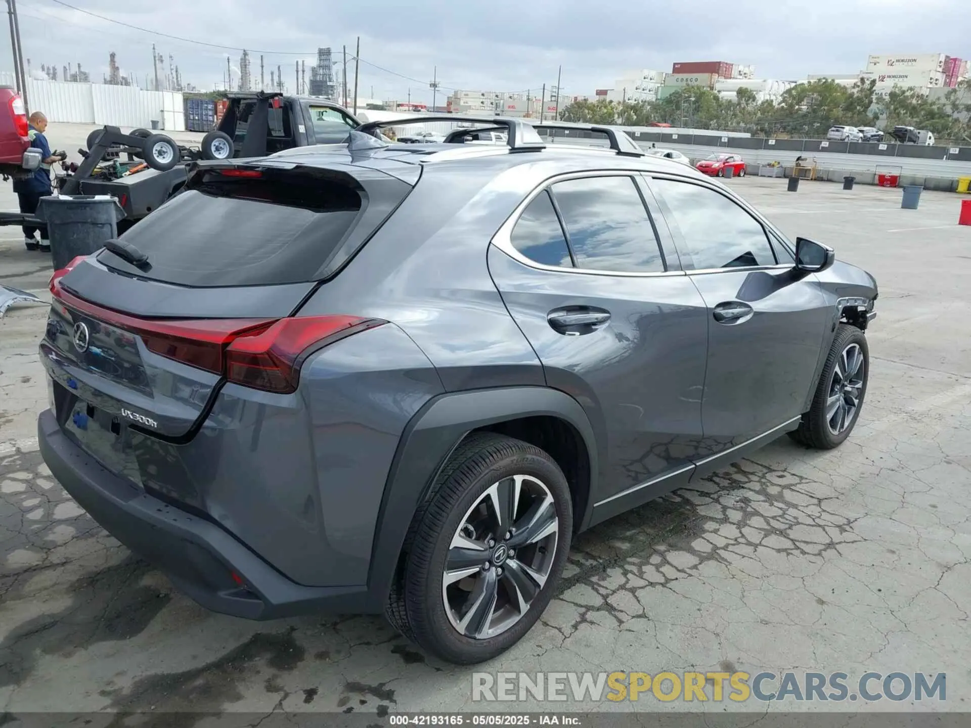4 Photograph of a damaged car JTHYBJAH7S2016872 LEXUS UX 300H 2025