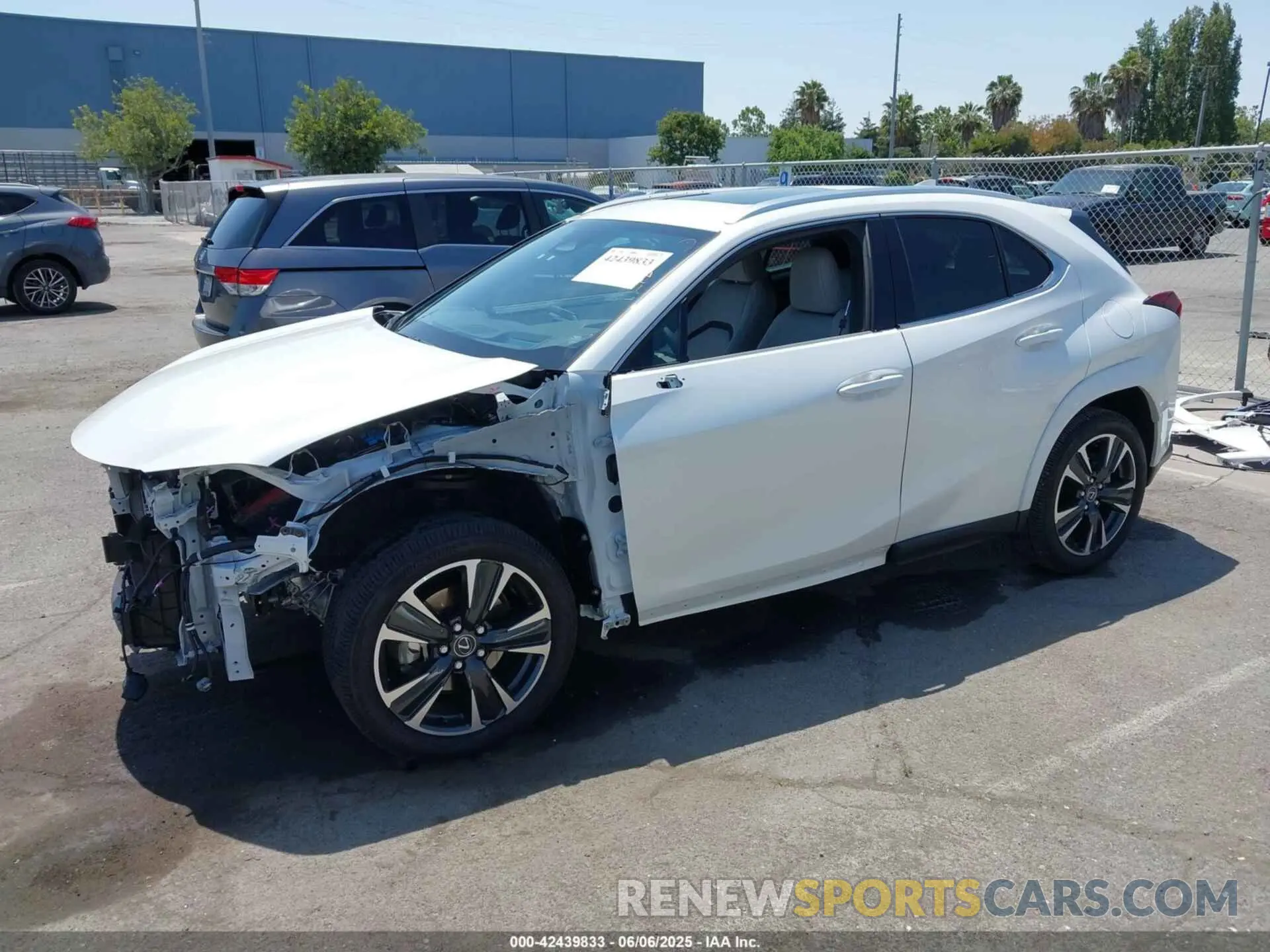 2 Photograph of a damaged car JTHYBJAH8S2014645 LEXUS UX 300H 2025