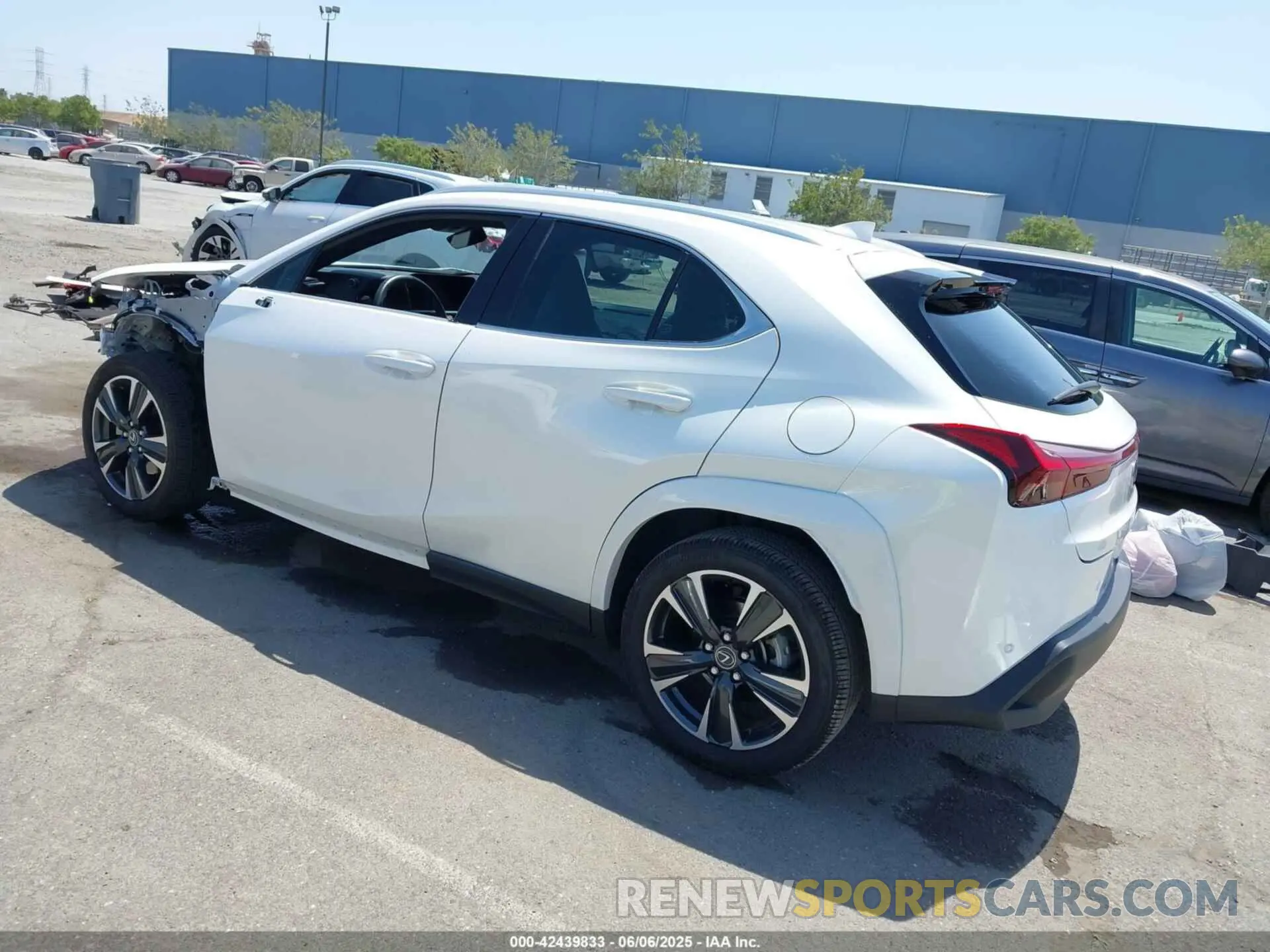 3 Photograph of a damaged car JTHYBJAH8S2014645 LEXUS UX 300H 2025