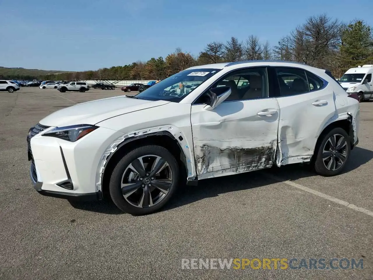 1 Photograph of a damaged car JTHUCJDH6S2007491 LEXUS UX 300H BA 2025
