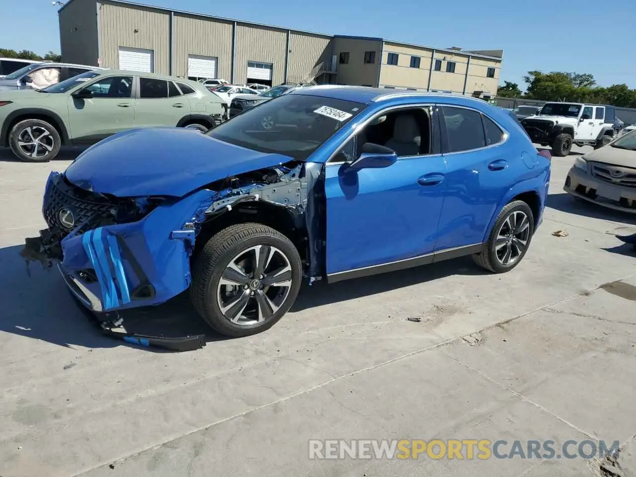 1 Photograph of a damaged car JTHYBJAH1S2009206 LEXUS UX 300H BA 2025