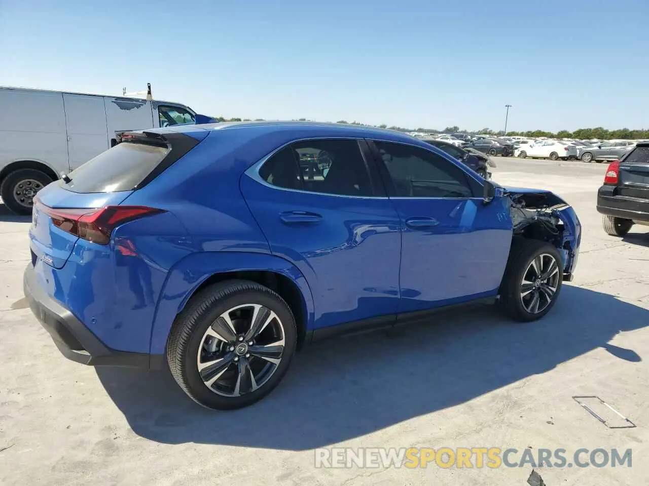 3 Photograph of a damaged car JTHYBJAH1S2009206 LEXUS UX 300H BA 2025