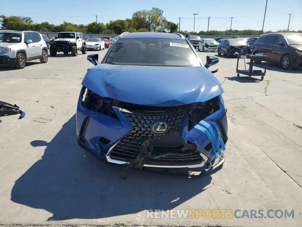 5 Photograph of a damaged car JTHYBJAH1S2009206 LEXUS UX 300H BA 2025
