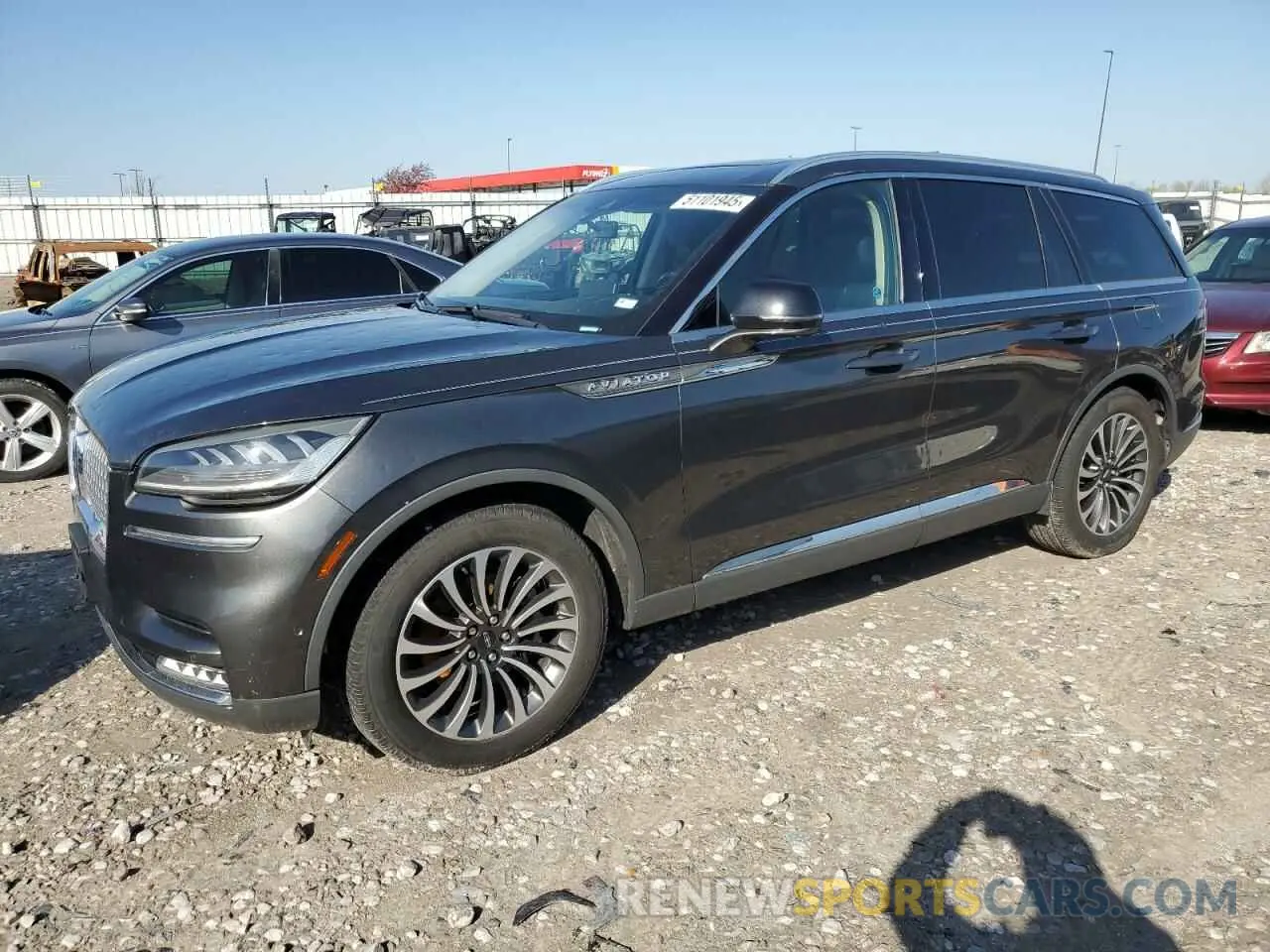 1 Photograph of a damaged car 5LM5J7WC1LGL02236 LINCOLN AVIATOR 2020