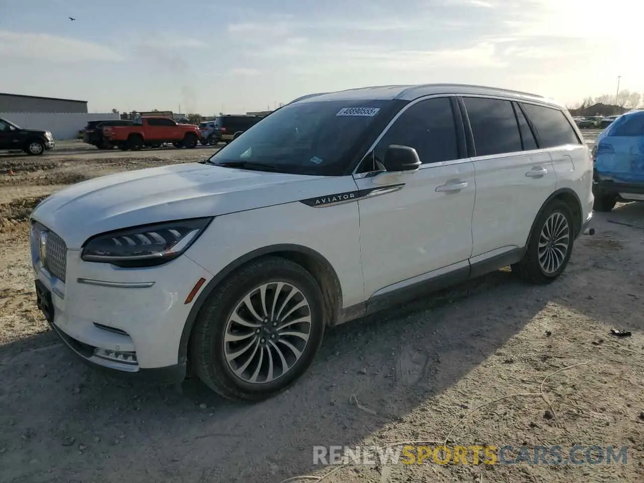 1 Photograph of a damaged car 5LM5J7WC1LGL27010 LINCOLN AVIATOR 2020