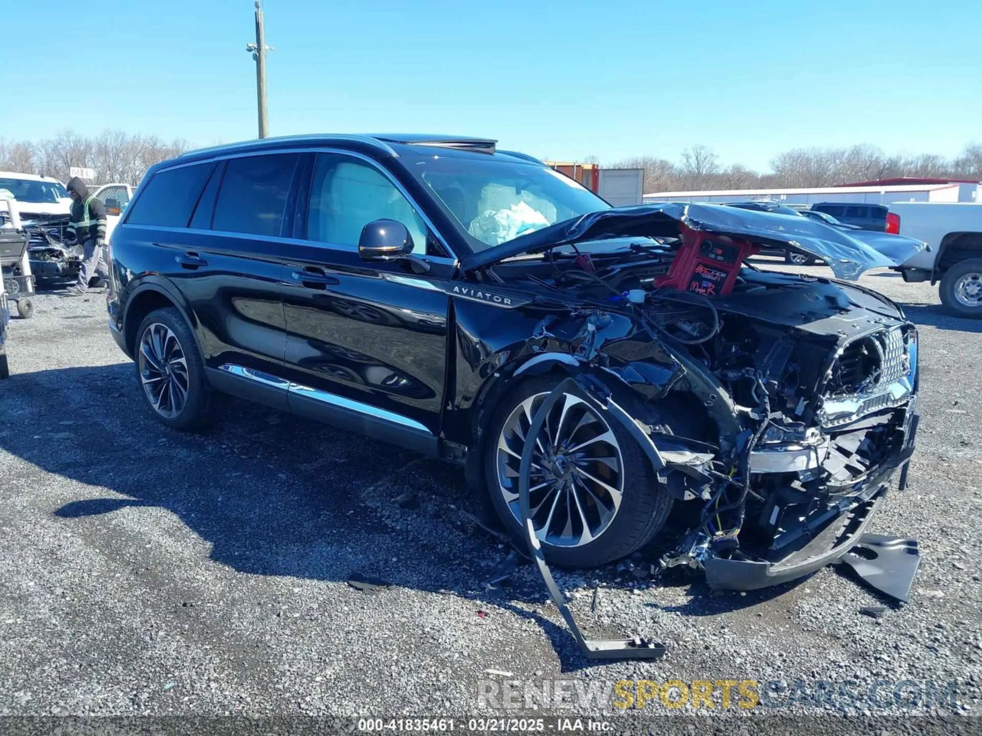 1 Photograph of a damaged car 5LM5J7XC0LGL22461 LINCOLN AVIATOR 2020