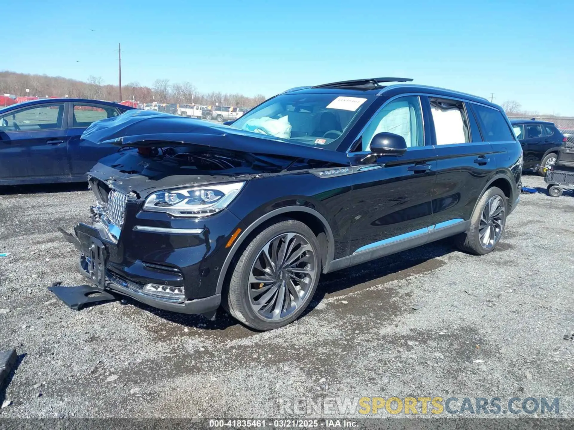 2 Photograph of a damaged car 5LM5J7XC0LGL22461 LINCOLN AVIATOR 2020