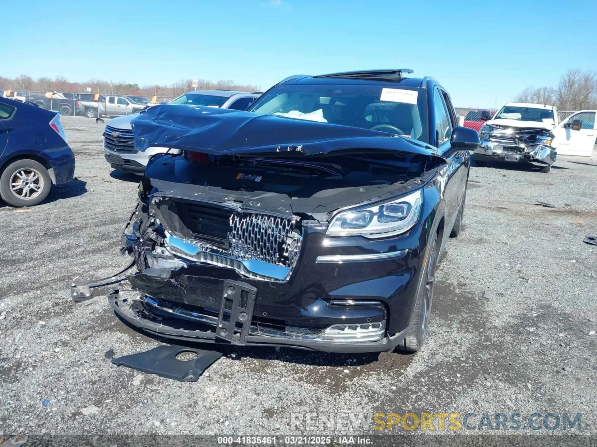 6 Photograph of a damaged car 5LM5J7XC0LGL22461 LINCOLN AVIATOR 2020