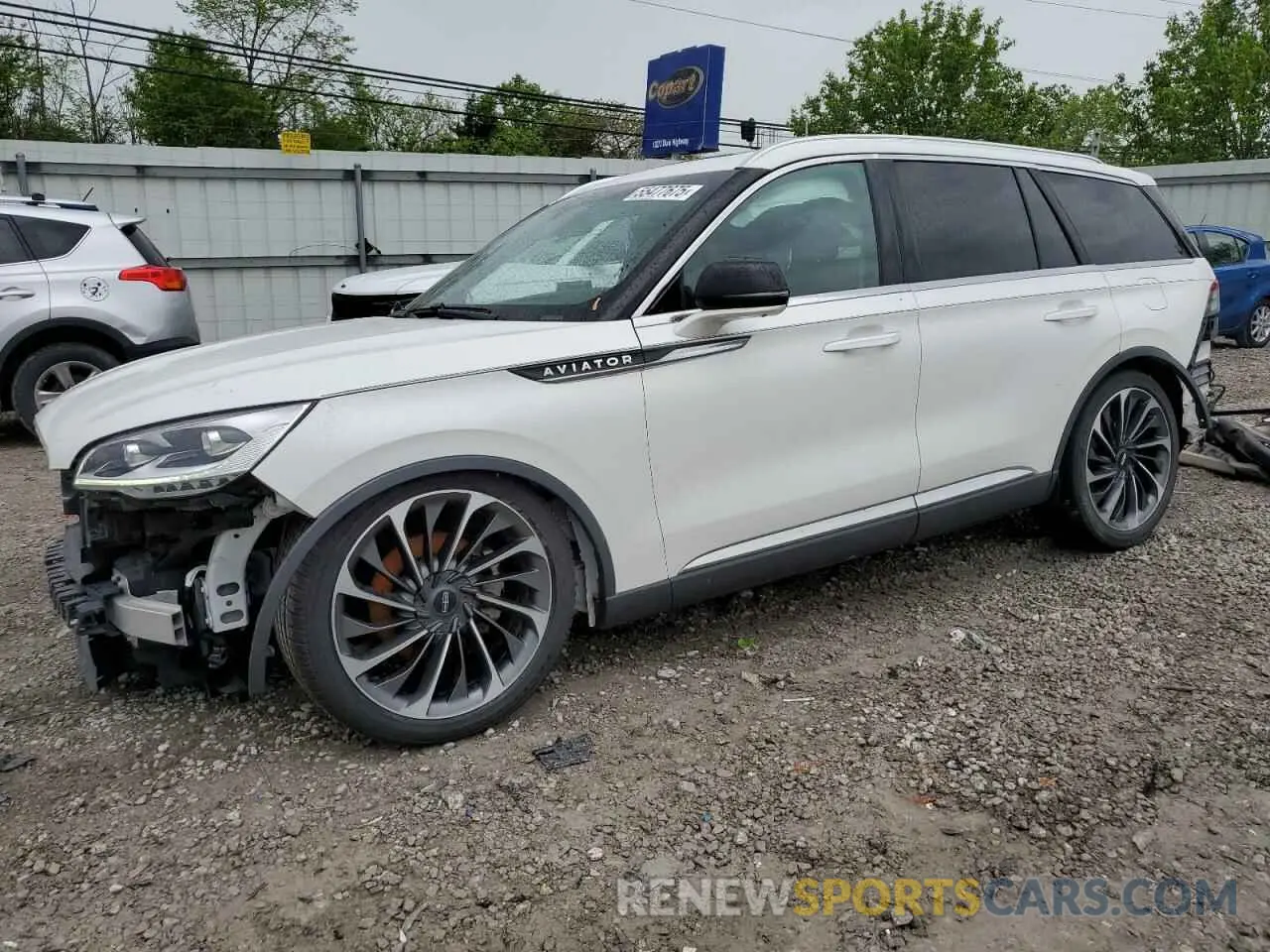 1 Photograph of a damaged car 5LM5J7XC0LGL22749 LINCOLN AVIATOR 2020