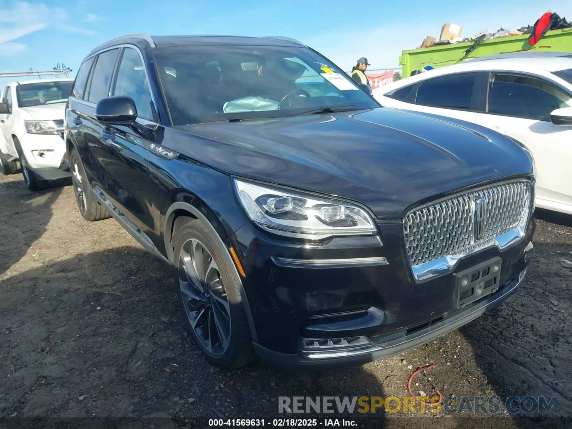 1 Photograph of a damaged car 5LM5J7XC2LGL01269 LINCOLN AVIATOR 2020