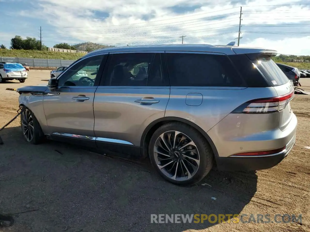 2 Photograph of a damaged car 5LM5J7XC2LGL35647 LINCOLN AVIATOR 2020