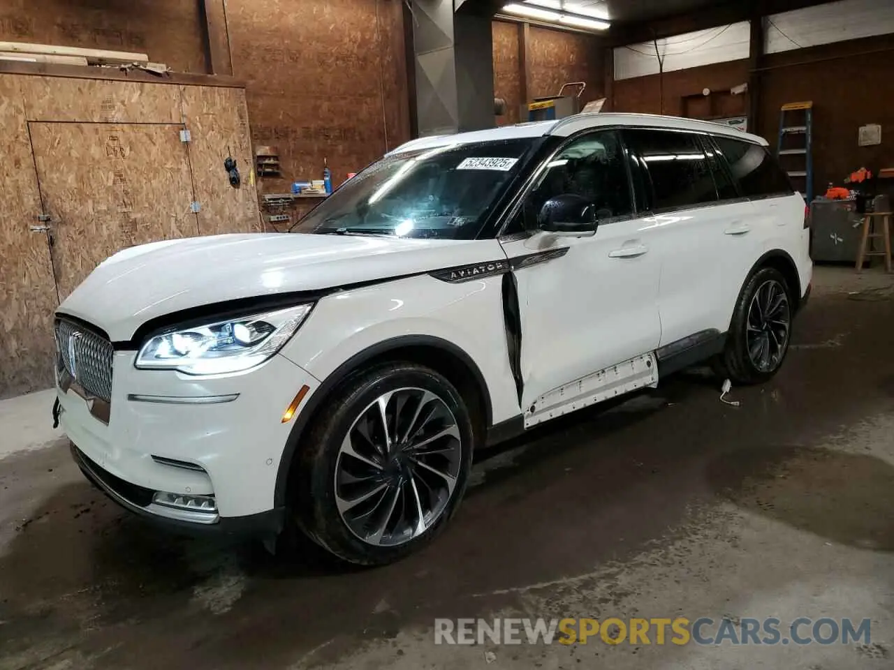 1 Photograph of a damaged car 5LM5J7XC3LGL16380 LINCOLN AVIATOR 2020