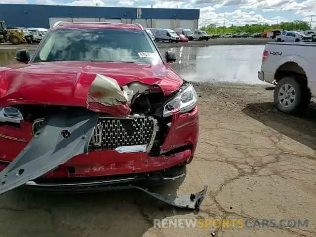 13 Photograph of a damaged car 5LM5J7XC5LGL26697 LINCOLN AVIATOR 2020