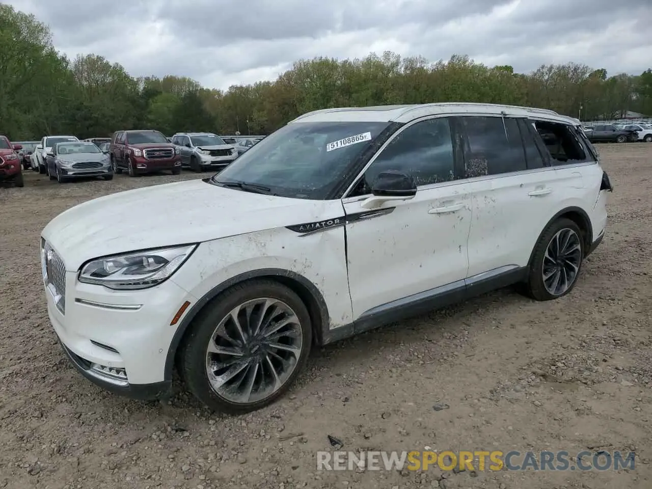 1 Photograph of a damaged car 5LM5J7XC6LGL06877 LINCOLN AVIATOR 2020