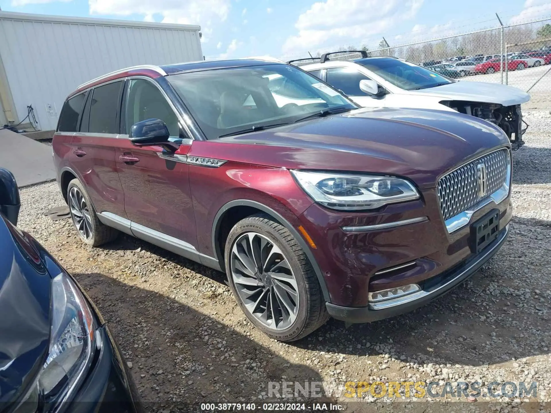1 Photograph of a damaged car 5LM5J7XC6LGL14316 LINCOLN AVIATOR 2020