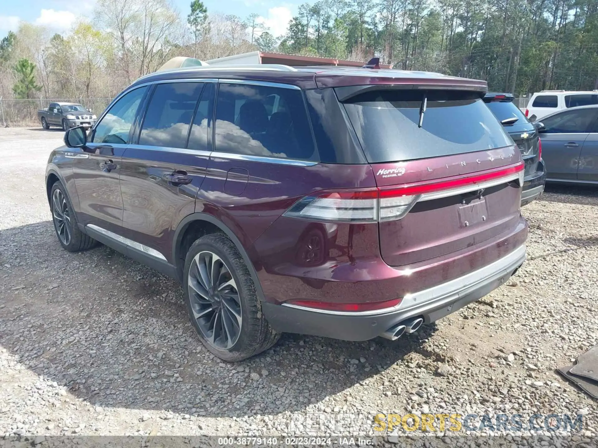 3 Photograph of a damaged car 5LM5J7XC6LGL14316 LINCOLN AVIATOR 2020