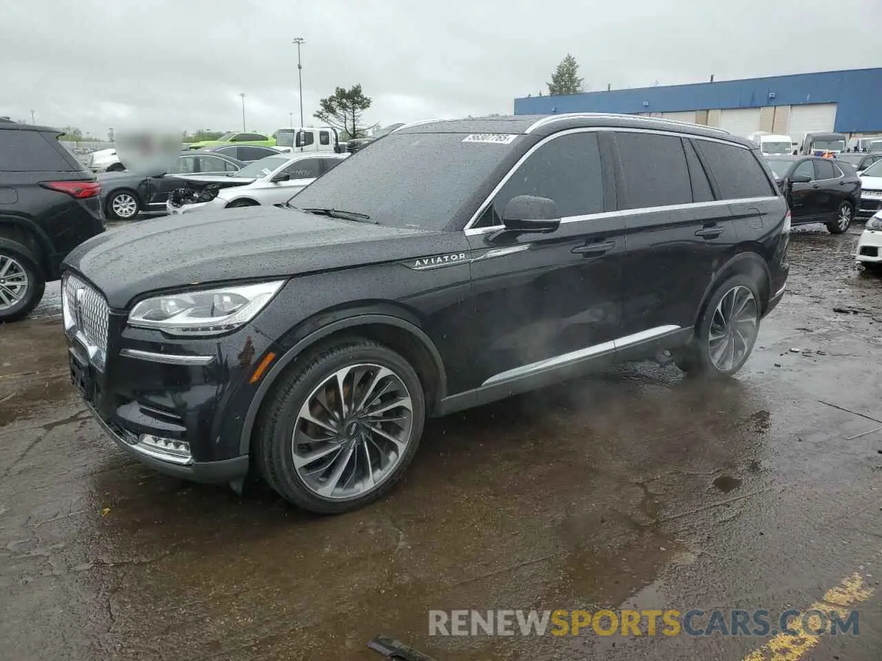 1 Photograph of a damaged car 5LM5J7XC6LGL20701 LINCOLN AVIATOR 2020