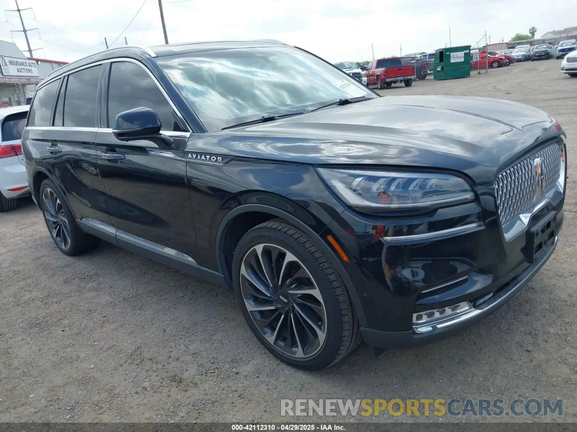 1 Photograph of a damaged car 5LM5J7XC9LGL24872 LINCOLN AVIATOR 2020