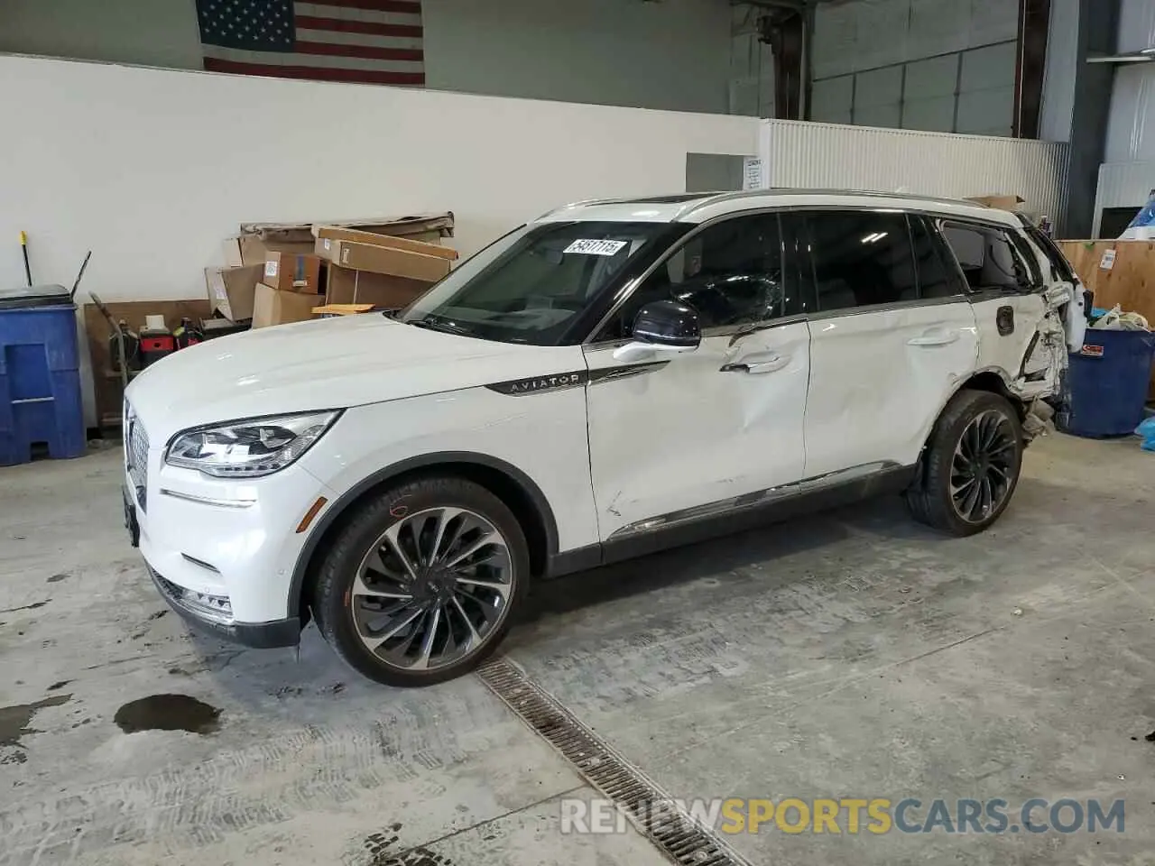 1 Photograph of a damaged car 5LM5J7XCXLGL02153 LINCOLN AVIATOR 2020