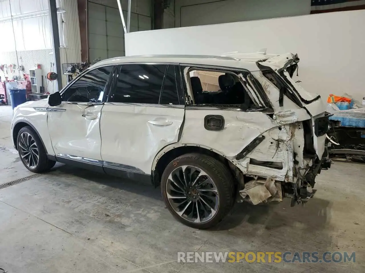 2 Photograph of a damaged car 5LM5J7XCXLGL02153 LINCOLN AVIATOR 2020