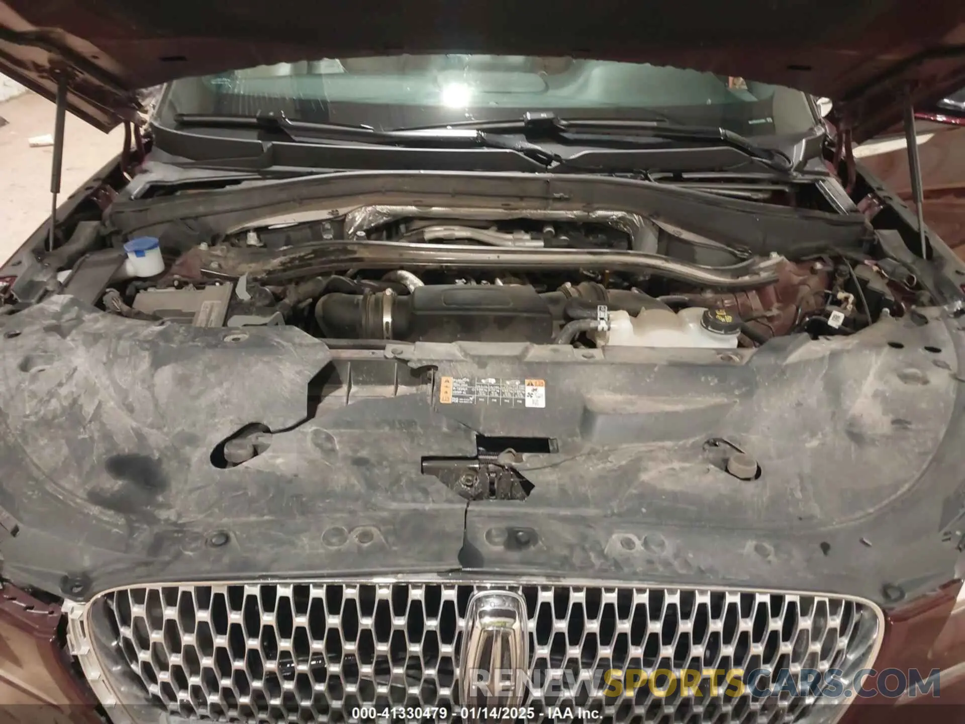10 Photograph of a damaged car 5LM5J7XCXLGL22659 LINCOLN AVIATOR 2020