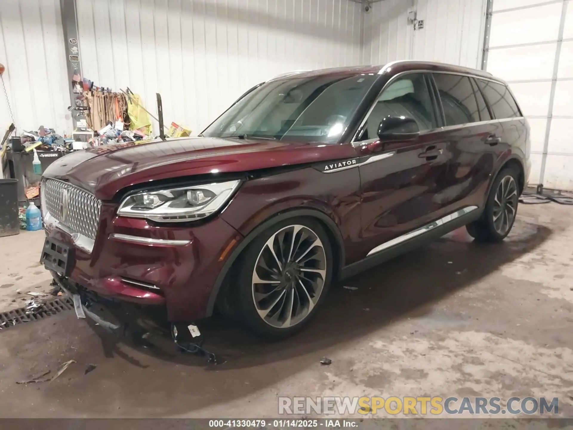 2 Photograph of a damaged car 5LM5J7XCXLGL22659 LINCOLN AVIATOR 2020
